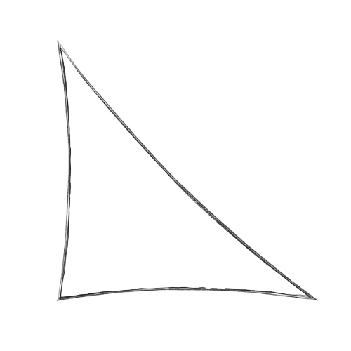 voile ombrage triangle
