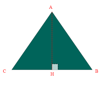 Bâche plate triangle en Protect cover 705 670gr/m², toile PVC Etanche Vert industrie - 4x4x4m