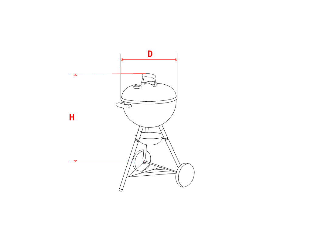 Housse de barbecue   en Protect cover 705 670gr/m², toile PVC Etanche Vert industrie RAL 6026
