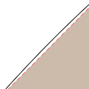 Voile d'ombrage triangle en Soltis Lounge 96 Sandy beige 96-2135 - 0x0x0m