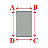 Bâche plate rectangle en Protect cover 705 670gr/m², toile PVC Etanche Gris clair RAL 7038 - 2x3.2m