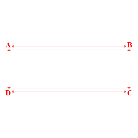 Bâche plate rectangle sur mesure en Protect covert 905F3 900gr/m², toile PVC Etanche Blanc - 8.60x3.00m