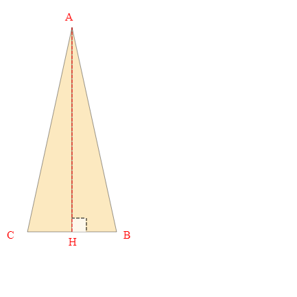 Bâche plate triangle en Membrane PVC 670gr/m² Beige ral 1015 - 3.45x1.30x3.45m