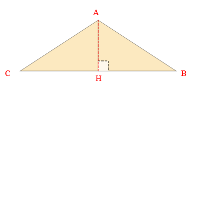 Bâche plate triangle en Membrane PVC 670gr/m² Beige ral 1015 - 2.10x3.10x2.10m
