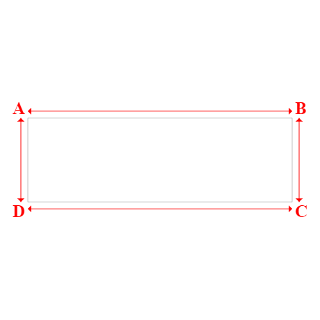 Bâche plate rectangle sur mesure en Protect covert 905F3 900gr/m², toile PVC Etanche Blanc - 8.20x2.60m