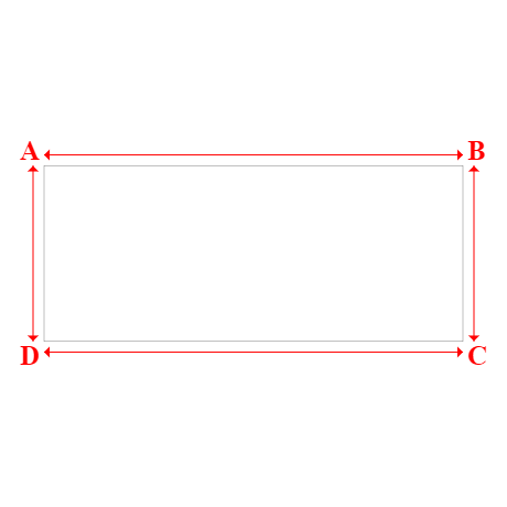 Bâche plate rectangle sur mesure en Protect covert 905F3 900gr/m², toile PVC Etanche Blanc - 11.00x4.60m