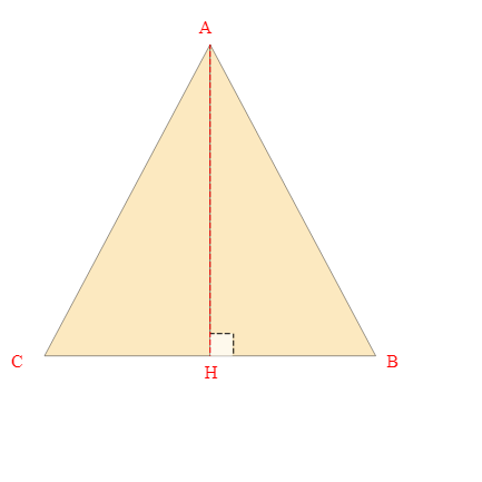 Bâche plate triangle en Membrane PVC 670gr/m² Beige ral 1015 - 7.00x5.90x7.00m