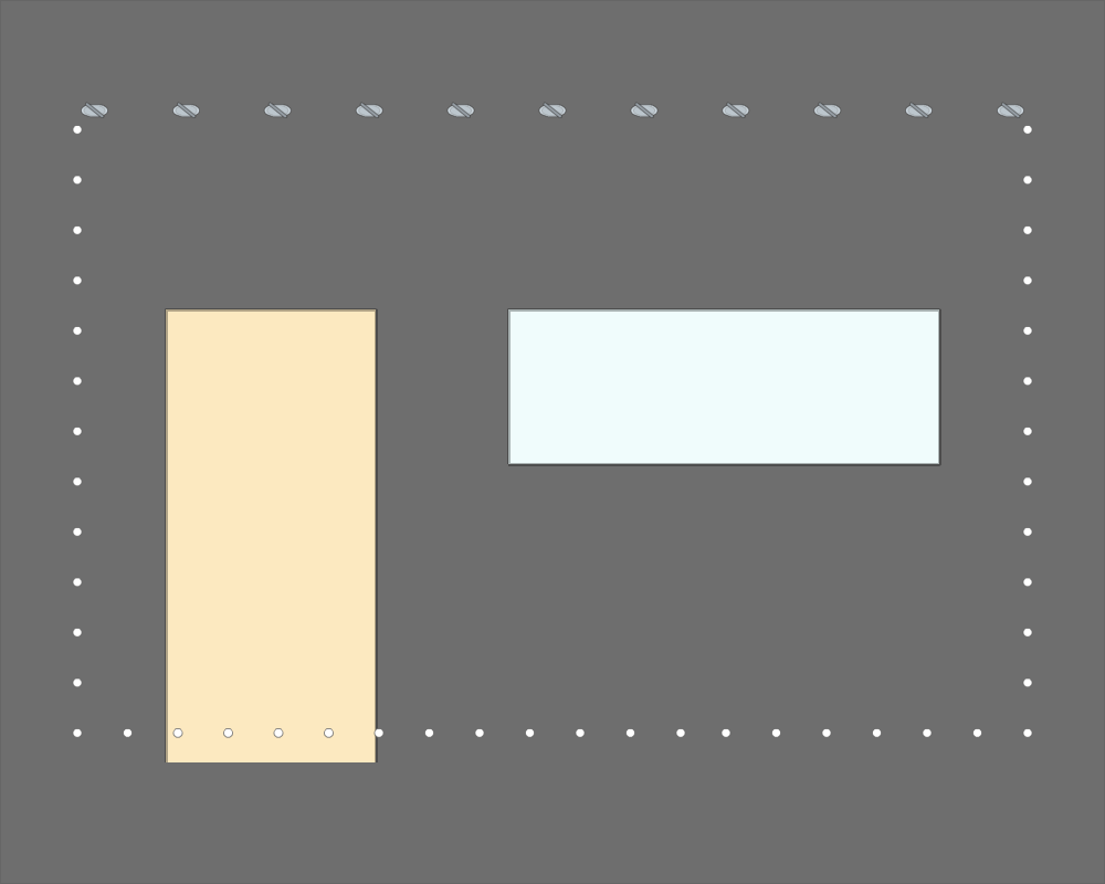 Bâche de façade pour mobil-home