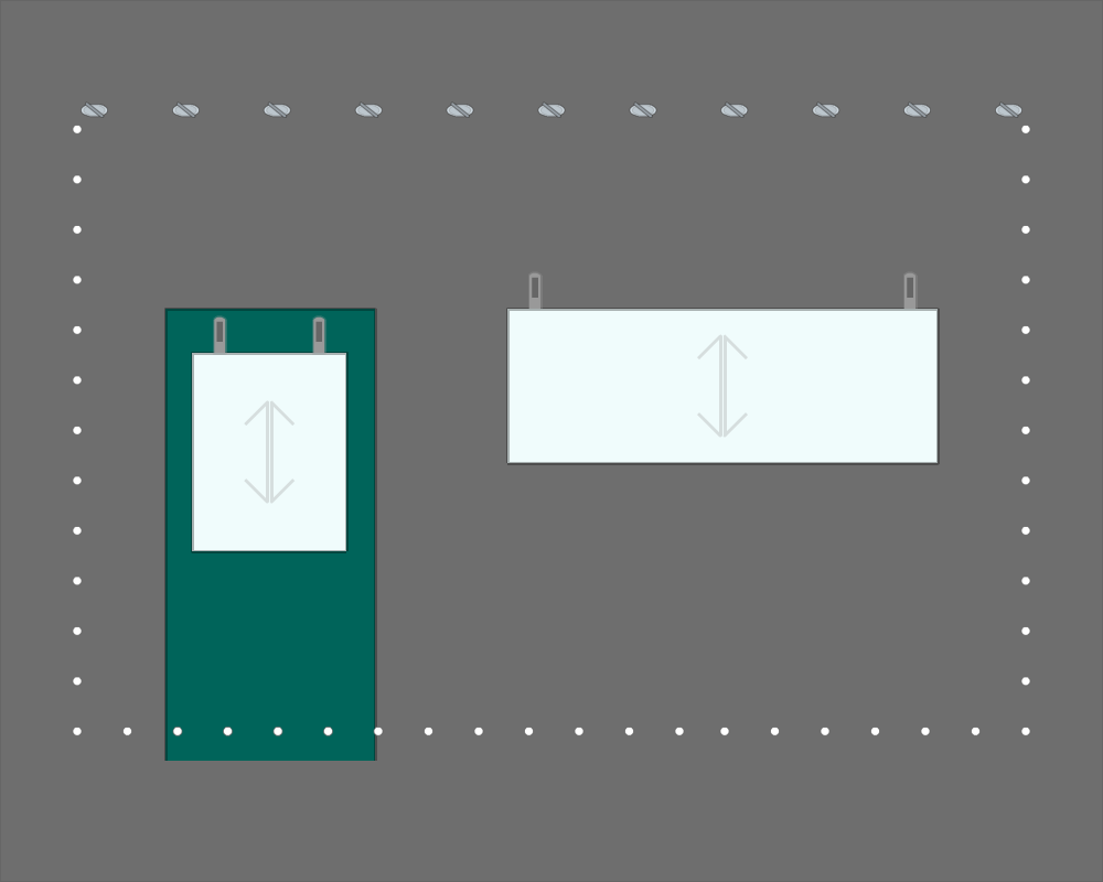 Bâche de façade pour mobil-home