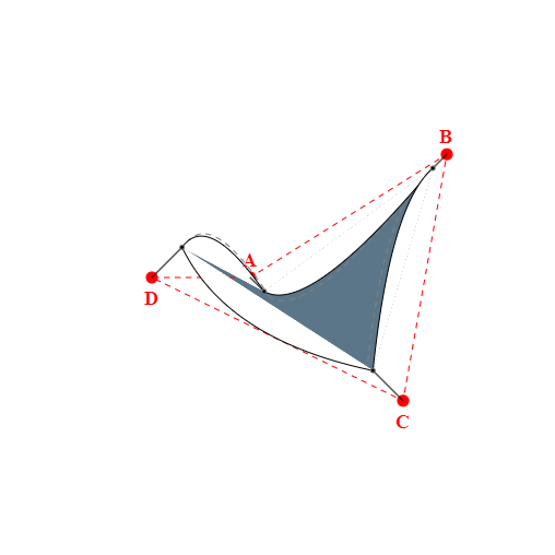 Voile d'ombrage trapèze en Soltis Perform 92 Gris céleste 92-51178 - 3,09x3,99x3,49x0,99m