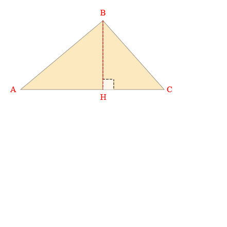 Bâche plate triangle en Membrane PVC 670gr/m² Beige ral 1015 - 2.10x1.80x2.80m