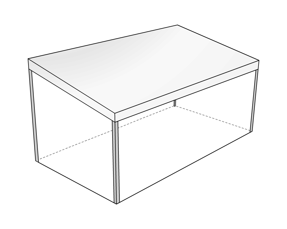 Bâche de toit pour terrasse dee mobil-home