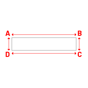 Bâche Rectangle en Protect 670 : La référence en matière de protection étanche Blanc RAL 9016 - 10.00x2.00m