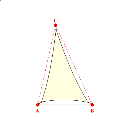 Voile d'ombrage triangle en Soltis Lounge 96 Blanc Cassé 96-1103 - 3,11x5,26x4,88m