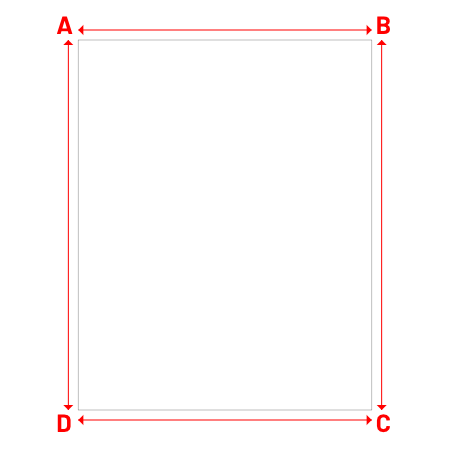 Bâche Rectangle en MaxiProtect 900 : Protection & grammage renforcé Blanc - 6.50x8.20m