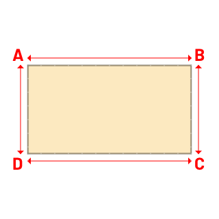 Bâche Rectangle en Protect 670 : La référence en matière de protection étanche Beige ral 1015 - 5.80x3.15m