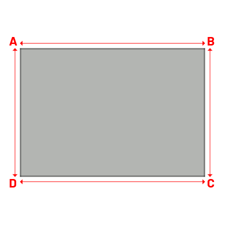 Bâche Rectangle en MaxiProtect 900 : Protection & grammage renforcé Gris agate RAL 7038 - 7.20x5.00m