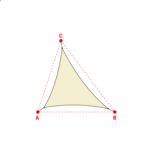 Voile d'ombrage triangle en AustralMesh - Toile d'ombrage ajourée Naturel (759 AustralMesh) - 4,26x5,05x4,13m