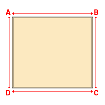 Bâche Rectangle en Protect 670 : La référence en matière de protection étanche Beige ral 1015 - 2.80x2.50m