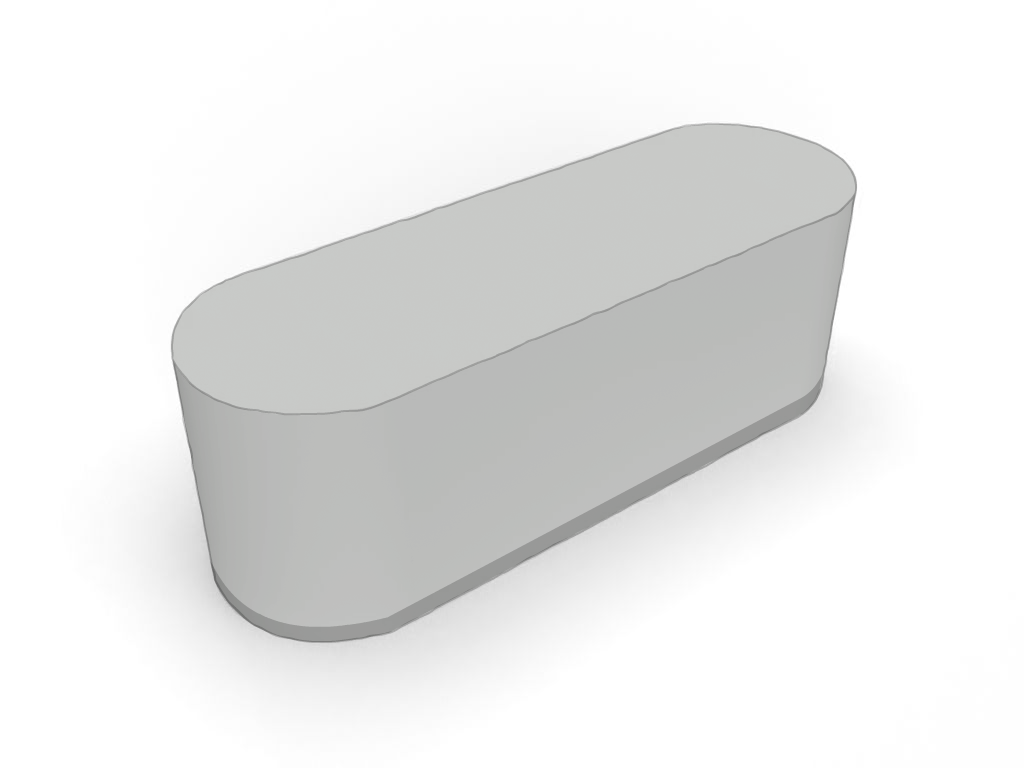 Squircle en MaxiProtect 900 : Protection & grammage renforcé Gris agate RAL 7038