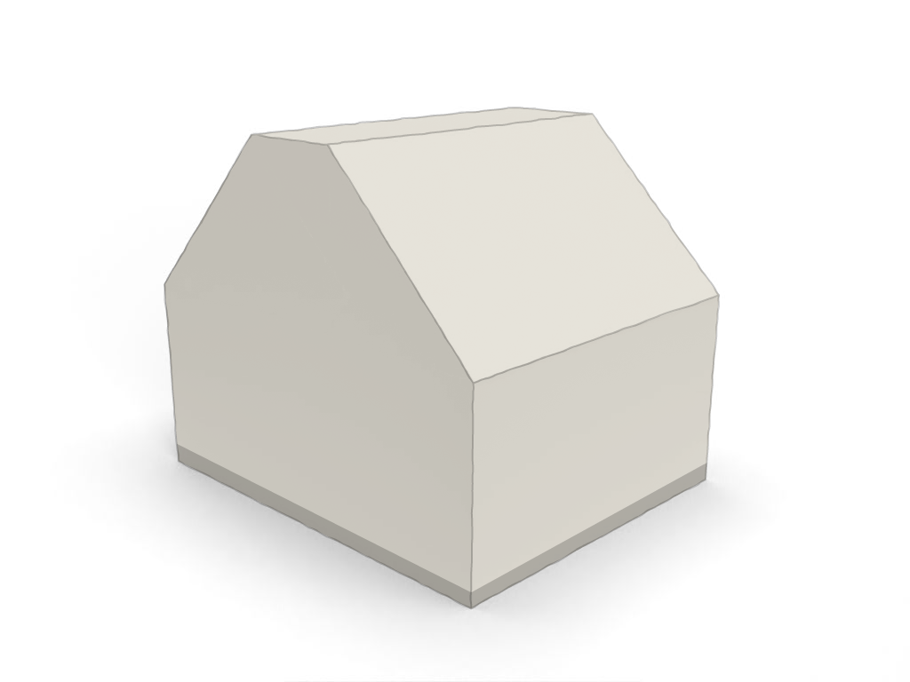 Trapéze Rectangle Tronqué en Protect 670 : La référence en matière de protection étanche Blanc perlé RAL 1013