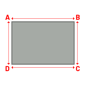 Bâche Rectangle en Protect 670 : La référence en matière de protection étanche Gris clair RAL 7038 - 3.65x2.50m