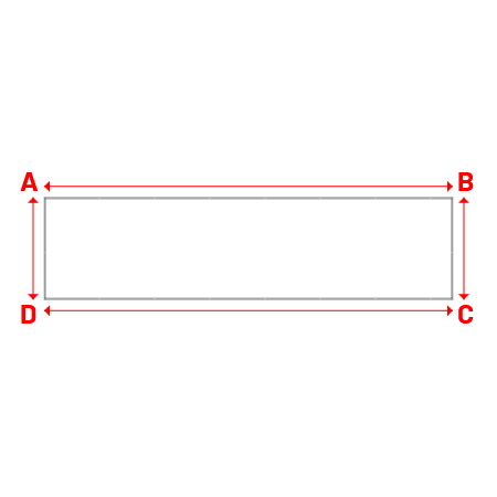 Bâche Rectangle en Protect 670 : La référence en matière de protection étanche Blanc RAL 9016 - 10.00x2.50m