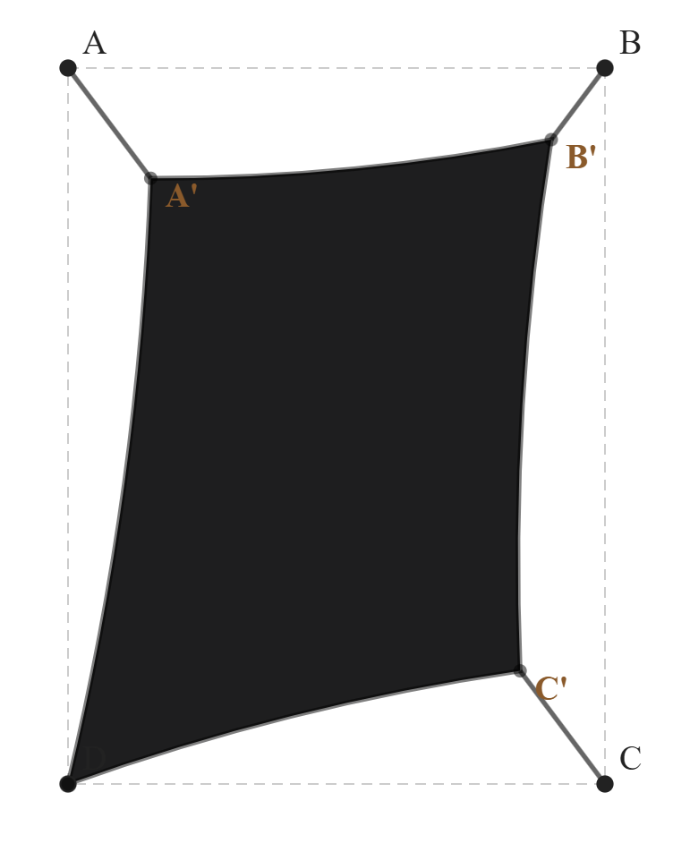 Voile d'ombrage - Voile d'ombrage Rectangle Essentiel - Charbon de bois 969