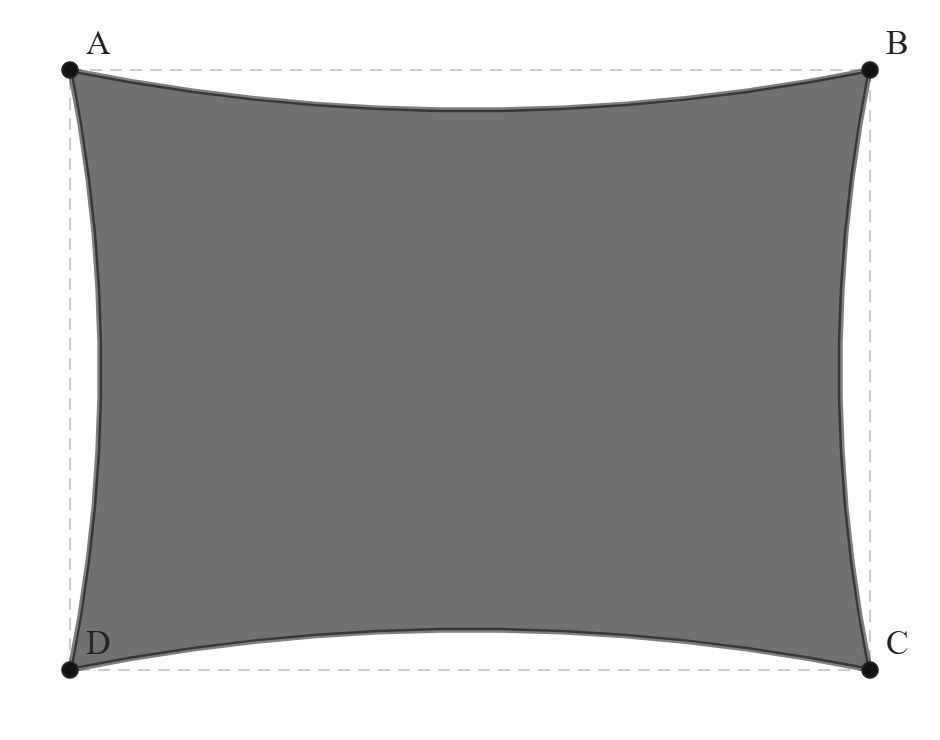 Voile d'ombrage - Voile d'ombrage Rectangle - Béton 92-2167