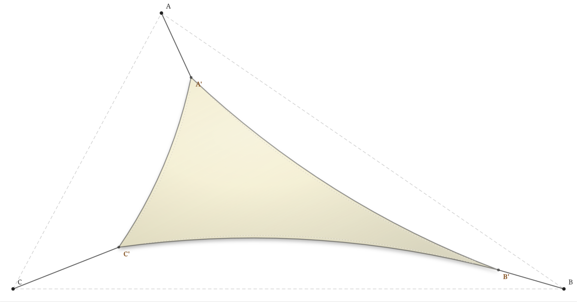 Voile d'ombrage - Forme Triangle - Naturel (759 AustralMesh)